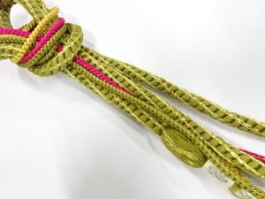 未使用品　正絹　手組帯締め